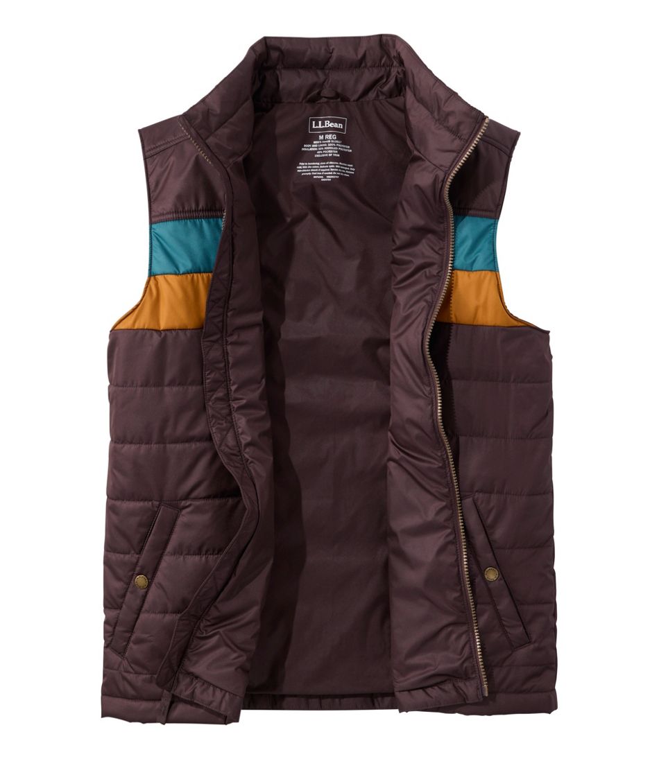 Men's Mountain Classic Puffer Vest, Colorblock - L.L.Bean Classic