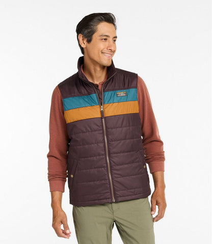 Men's Mountain Classic Puffer Vest, Colorblock - L.L.Bean Classic
