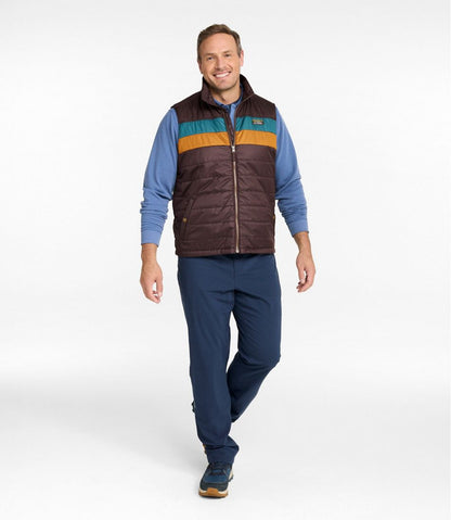 Men's Mountain Classic Puffer Vest, Colorblock - L.L.Bean Classic