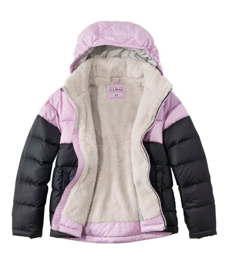 Kids' Bean's Down Jacket, Colorblock - L.L.Bean Trusted