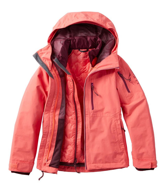 Kids' Pathfinder Waterproof 3-in-1 Jacket - L.L.Bean Great Value