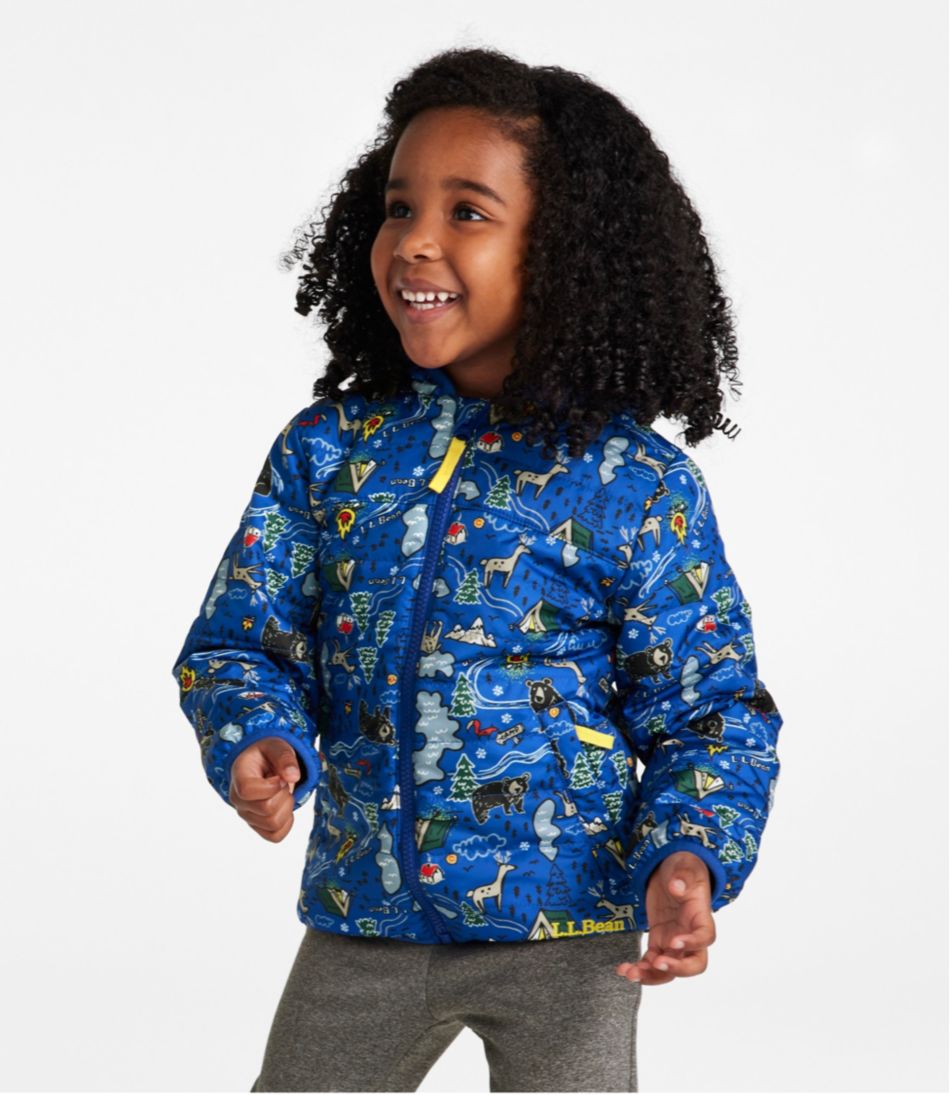 Infants' and Toddlers' Fleece-Lined Insulated Jacket, Print - L.L.Bean Quality