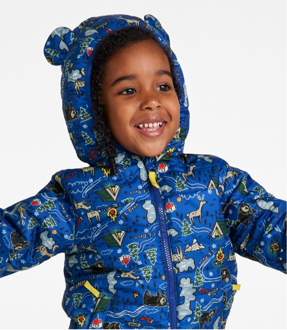 Infants' and Toddlers' Fleece-Lined Insulated Jacket, Print - L.L.Bean Quality