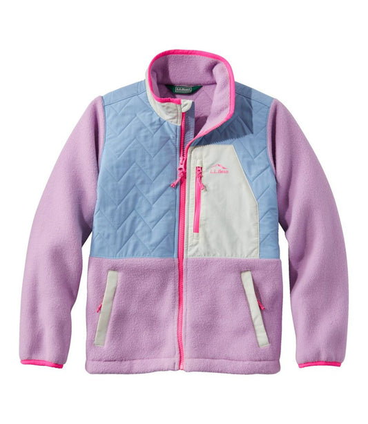Kids' Mountain Classic Fleece Jacket, Mixed Media - L.L.Bean Customer Favorite