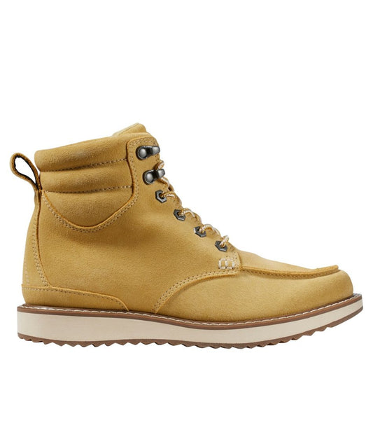 Women's Stonington Boots, Suede Moc-Toe - L.L.Bean Value