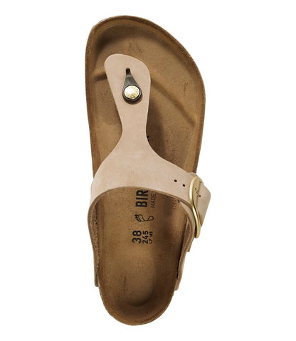 Women's Birkenstock Big Buckle Gizeh Sandals, Nubuck - L.L.Bean Classic
