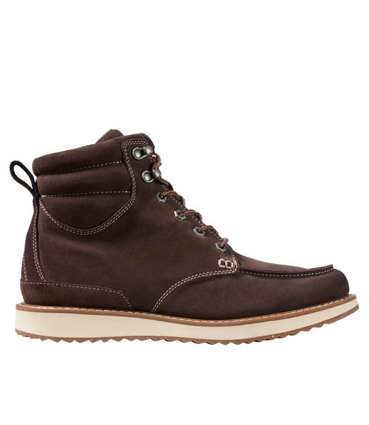 Men's Stonington Boots, Suede Moc-Toe - L.L.Bean Latest