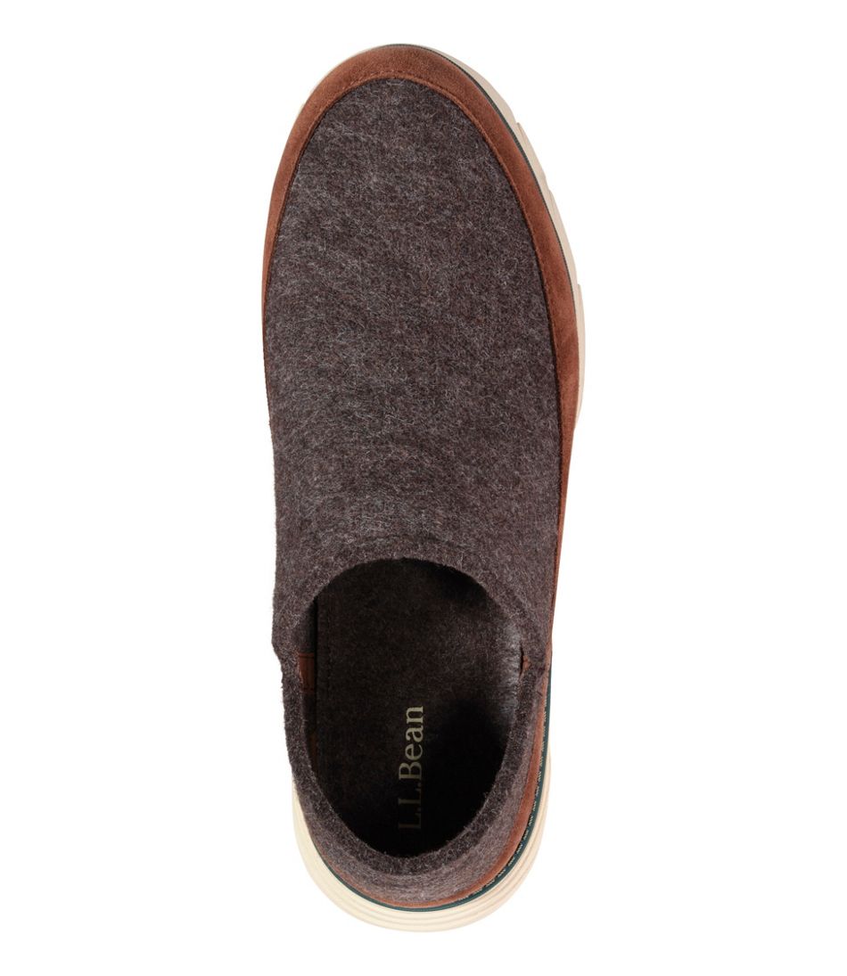 Men's Downeast Slip-Ons, Wool - L.L.Bean Customer Favorite