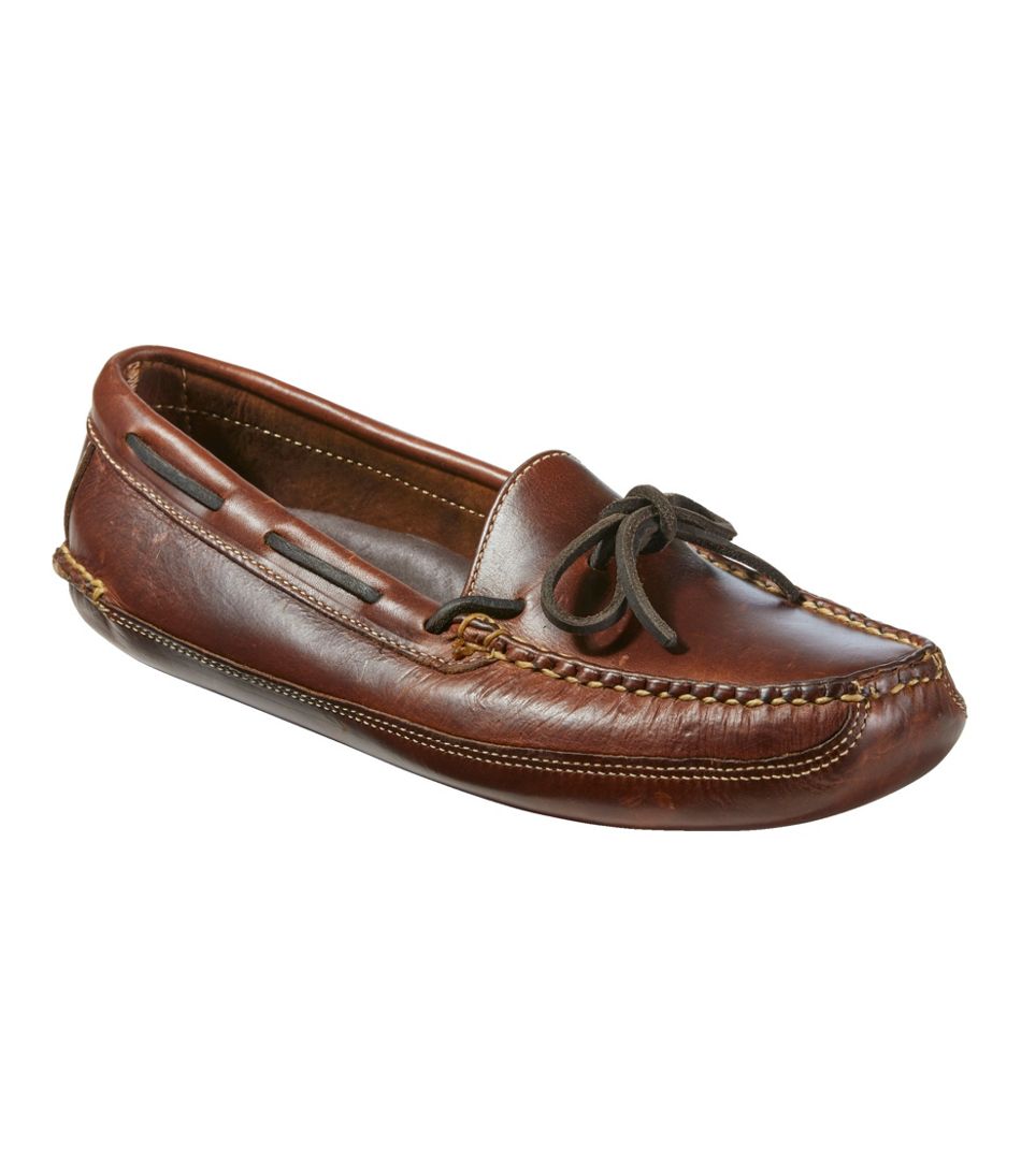 Men's Leather Double-Sole Slippers, Leather-Lined - L.L.Bean Value