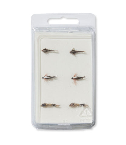 Umpqua Six-Piece All-Purpose Nymph Fly Selection - L.L.Bean Customer Favorite