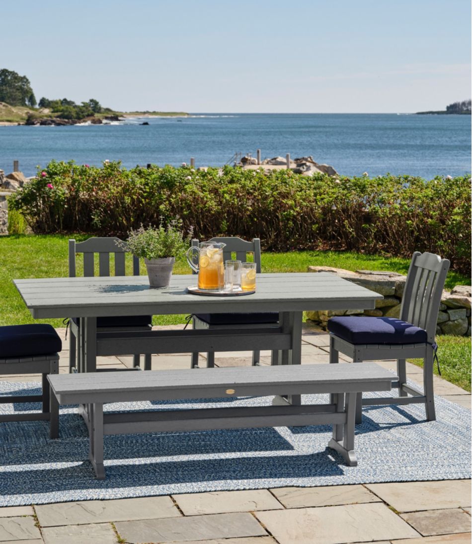 All-Weather Farmhouse Table, Large - L.L.Bean Essential