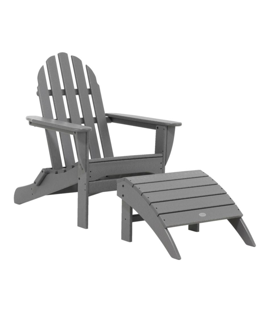 All-Weather Adirondack Footstool - L.L.Bean Everyday