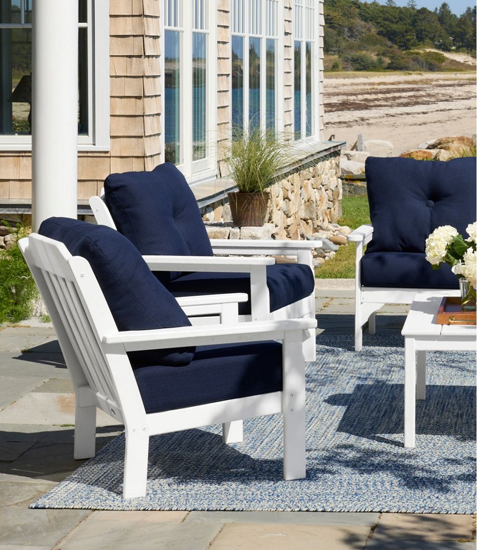 All-Weather Patio Chair with Textured Cushion - L.L.Bean Customer Favorite