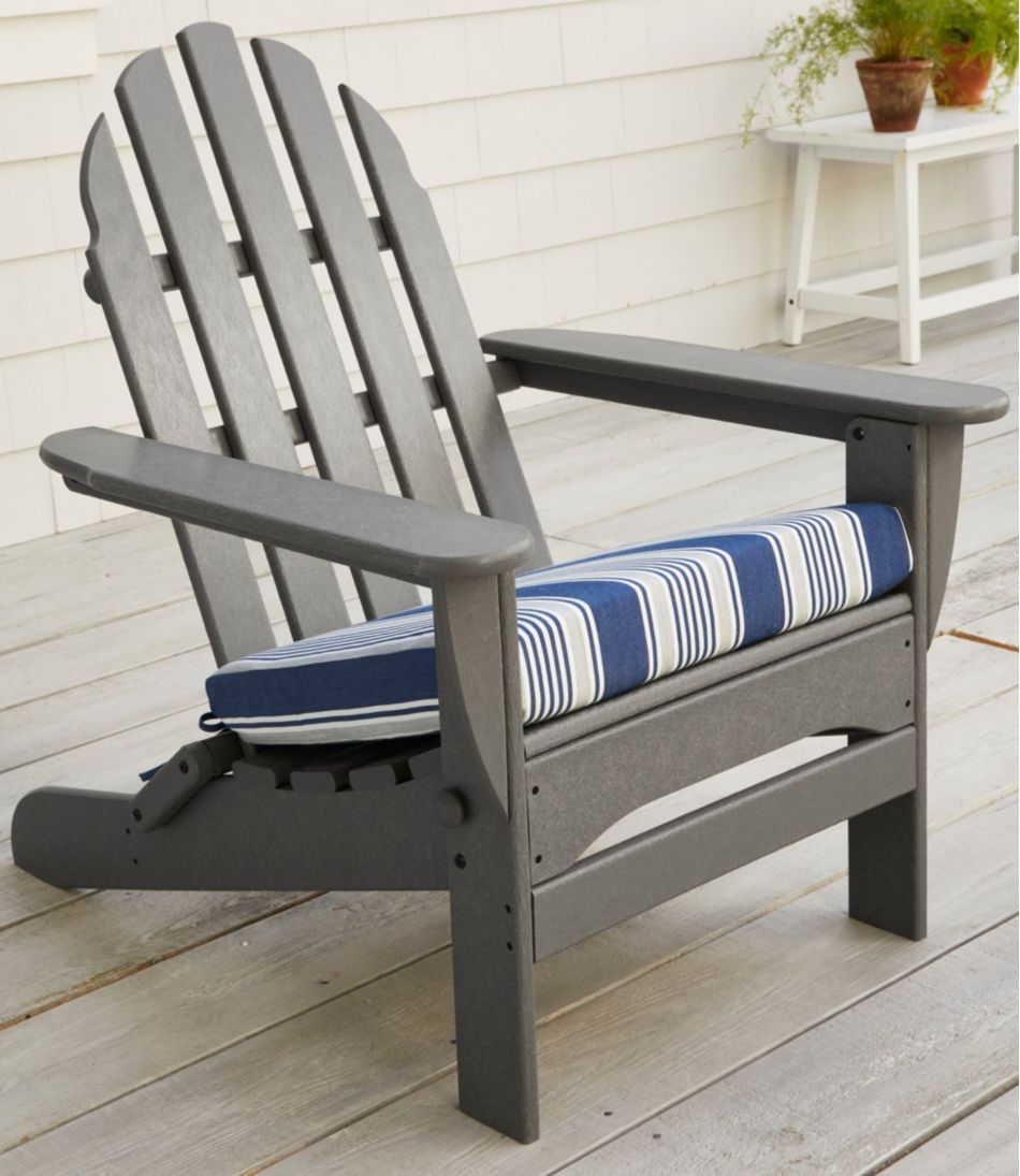 Casco Bay Adirondack Chair Seat Cushion, Stripe - L.L.Bean Latest