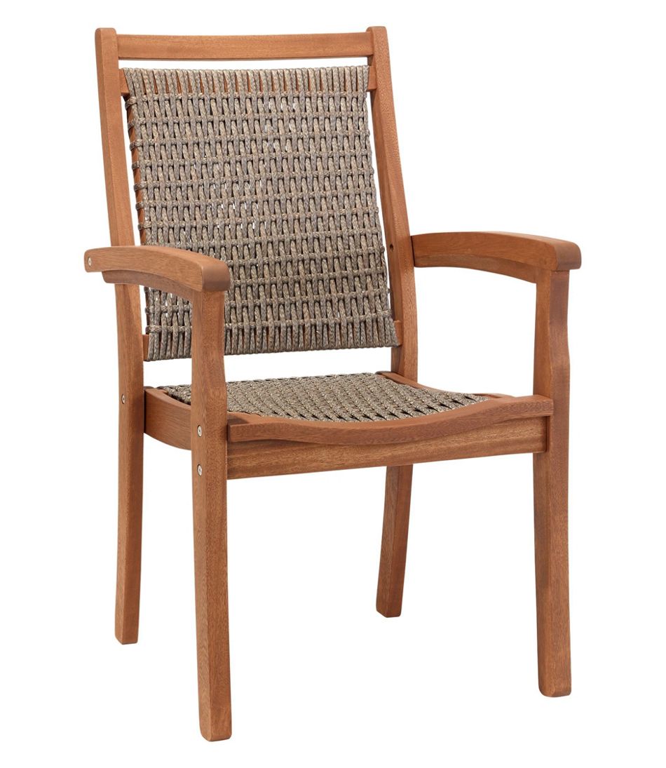 Wicker Eucalyptus Dining Chair - L.L.Bean Value