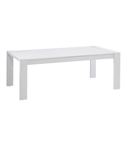 White Aluminum Deep Seating Coffee Table - L.L.Bean Quality