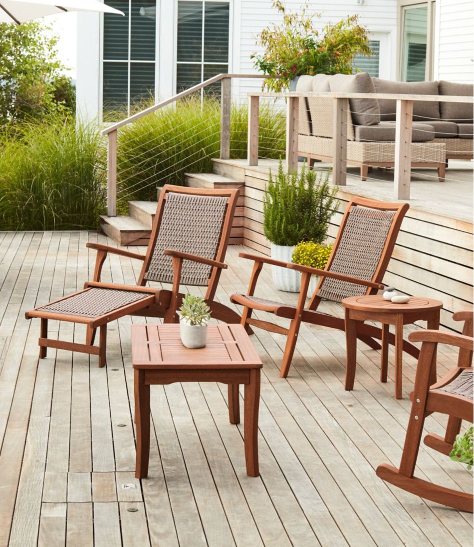 Wicker Eucalyptus Lounger - L.L.Bean Great Value