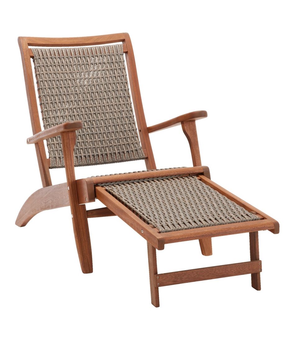Wicker Eucalyptus Lounger - L.L.Bean Great Value