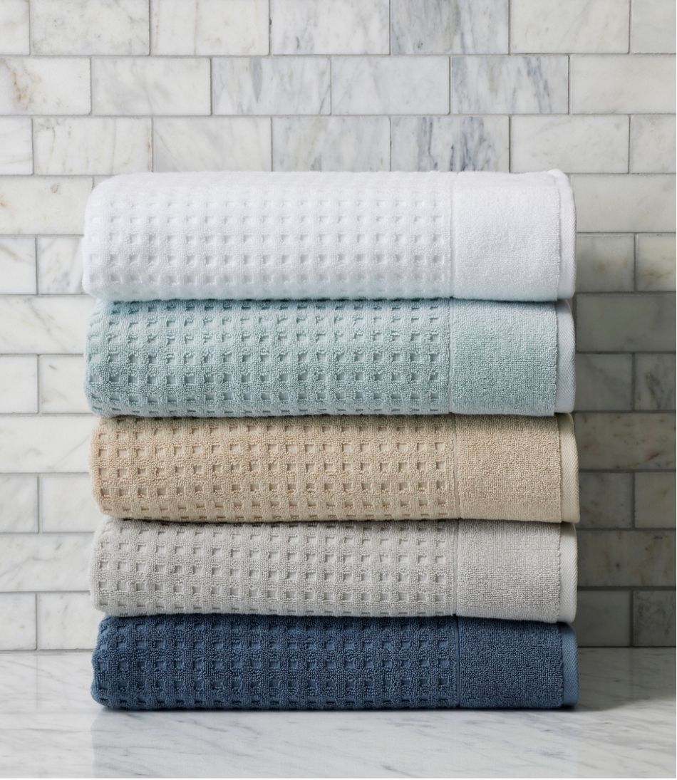 Waffle Cotton Towel Set - L.L.Bean Classic