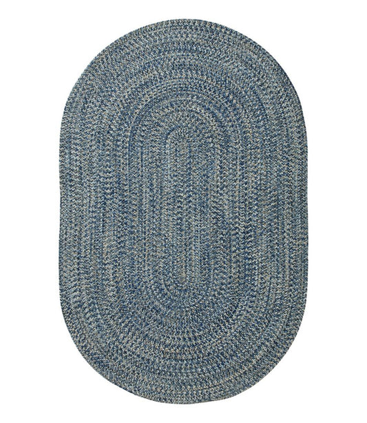 All-Weather Braided Rug, Concentric Pattern Oval - L.L.Bean Everyday