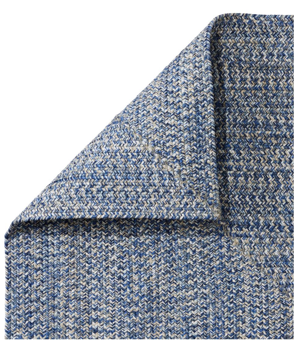All-Weather Braided Rug, Concentric Pattern Rectangular - L.L.Bean Latest