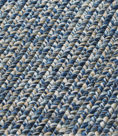 All-Weather Braided Rug, Concentric Pattern Rectangular - L.L.Bean Latest