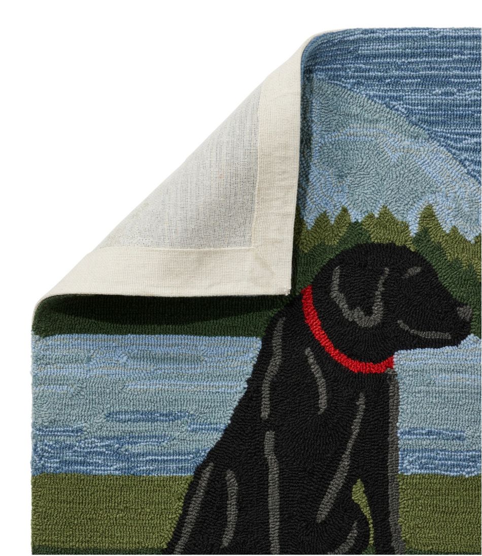 Indoor/Outdoor Vacationland Rug, Mountain Dogs - L.L.Bean Customer Favorite