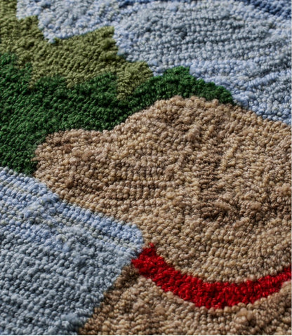 Indoor/Outdoor Vacationland Rug, Mountain Dogs - L.L.Bean Customer Favorite