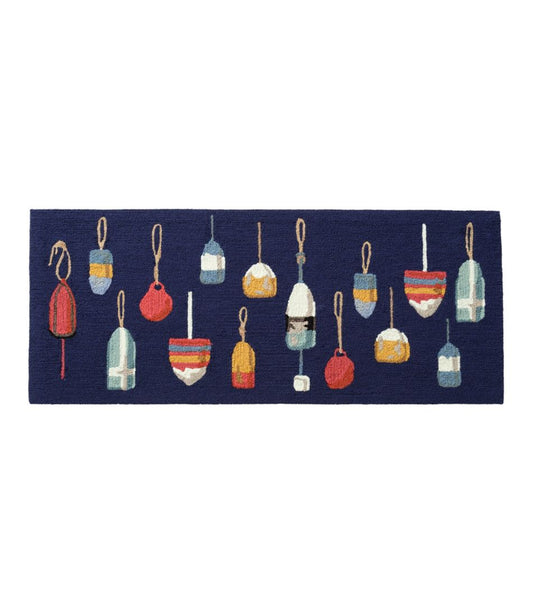 Indoor/Outdoor Vacationland Runner, Buoys - L.L.Bean Latest