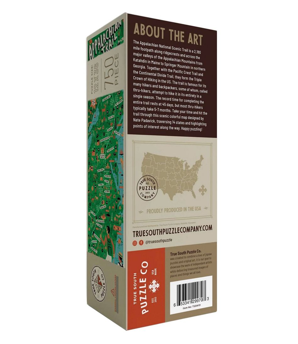 Appalachian Trail Puzzle, 750 Pieces - L.L.Bean Classic