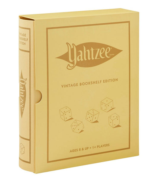 Yahtzee Vintage Bookshelf Game - L.L.Bean Latest