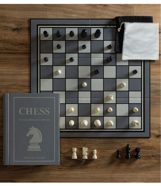 Chess Vintage Bookshelf Game - L.L.Bean Value