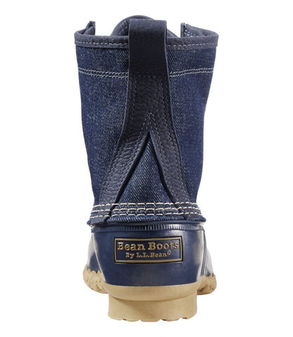 Women's Bean Boots, 8" Denim Insulated Flannel-Lined - L.L.Bean Everyday