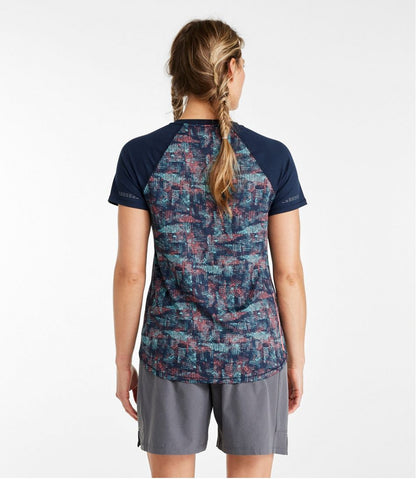 Women's Comfort Cycling Jersey Print Short-Sleeve - L.L.Bean Great Value