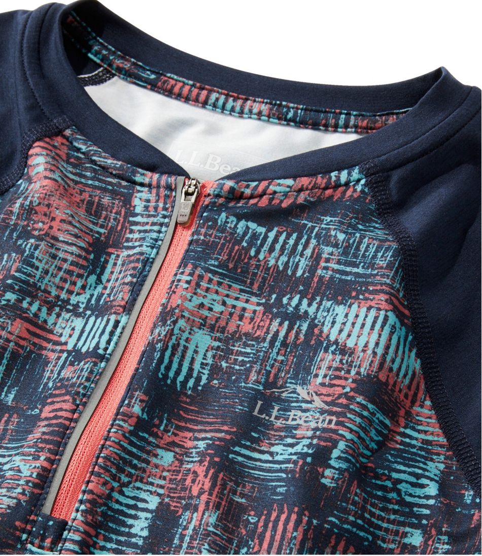 Women's Comfort Cycling Jersey Print Short-Sleeve - L.L.Bean Great Value