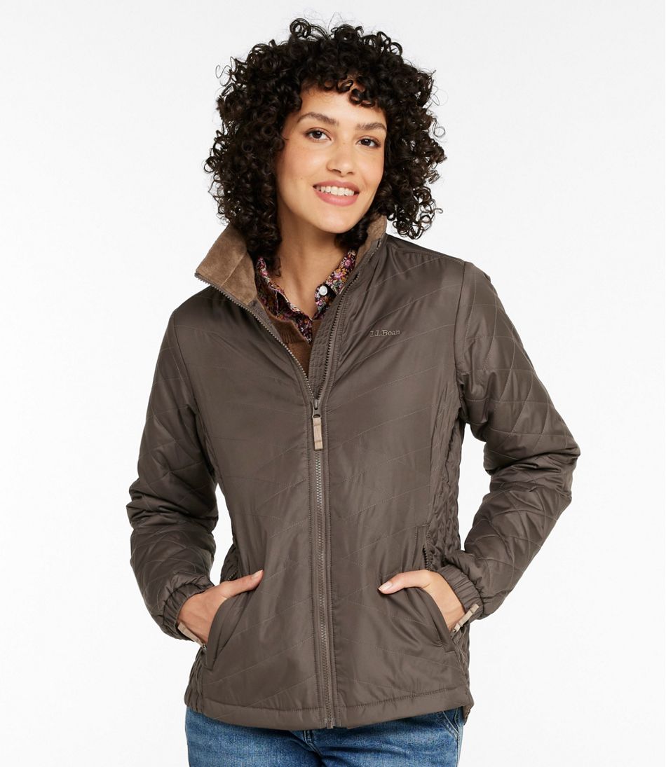 Women's Fleece-Lined Primaloft Jacket - L.L.Bean Everyday