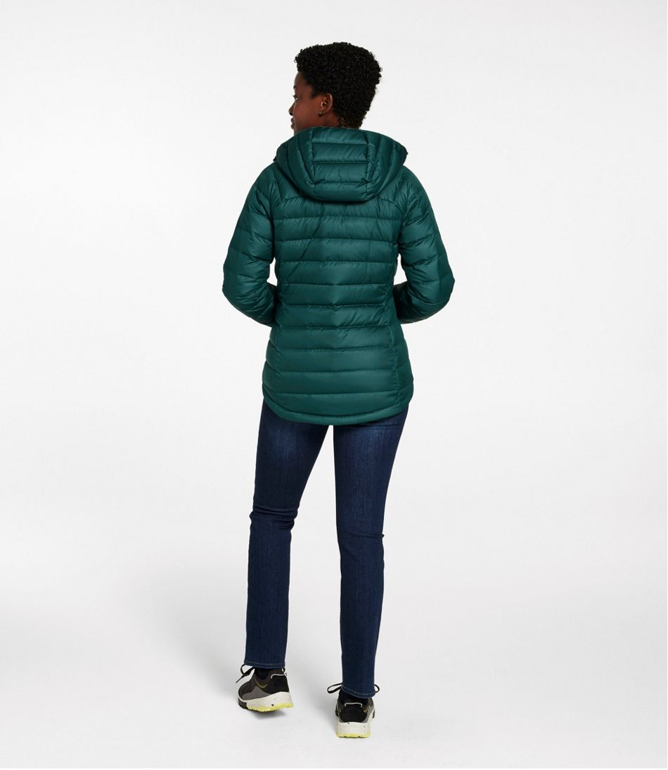 Women's Bean's Down Hooded Jacket - L.L.Bean Great Value