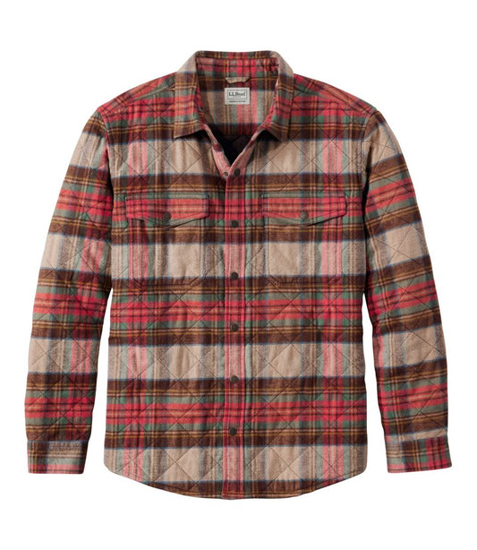 Men's Quilted Scotch Plaid Flannel Shirt Jac - L.L.Bean Everyday