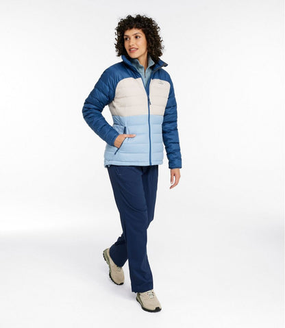 Women's Bean's Down Jacket, Colorblock - L.L.Bean Essential
