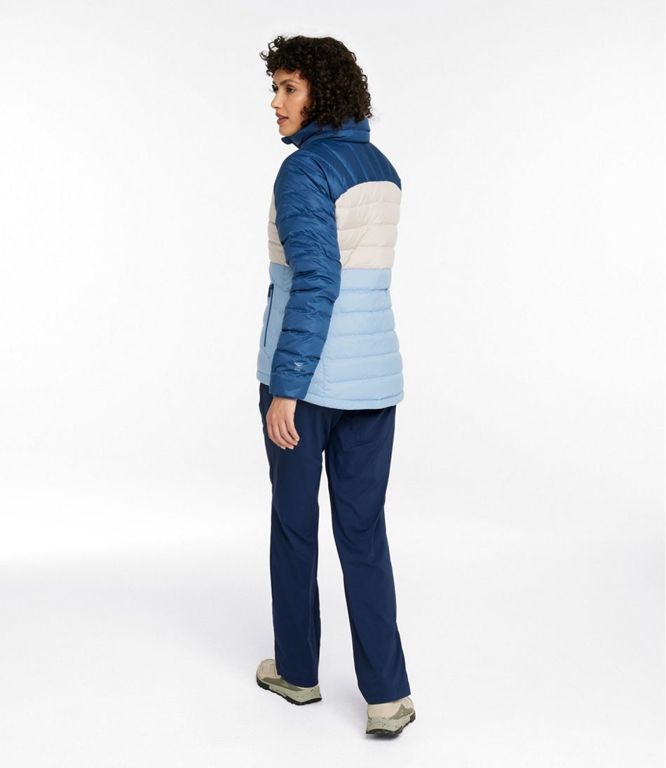 Women's Bean's Down Jacket, Colorblock - L.L.Bean Essential