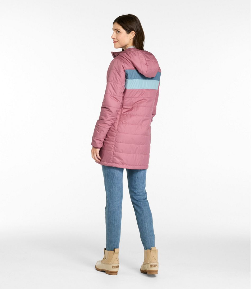 Women's Mountain Classic Puffer Coat, Colorblock - L.L.Bean Great Value